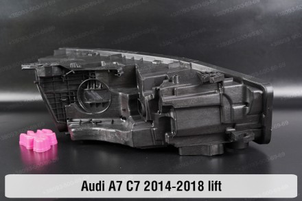 Новий корпус фари Audi A7 C7 (2014-2018) I покоління рестайлінг лівий.
У наявнос. . фото 4