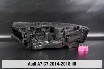 Новий корпус фари Audi A7 C7 (2014-2018) I покоління рестайлінг лівий.
У наявнос. . фото 3