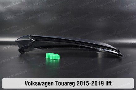 Стекло на фару VW Volkswagen Touareg (2014-2018) II поколение рестайлинг правое.. . фото 7