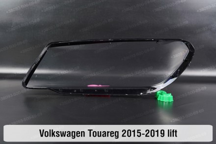 Стекло на фару VW Volkswagen Touareg (2014-2018) II поколение рестайлинг правое.. . фото 3