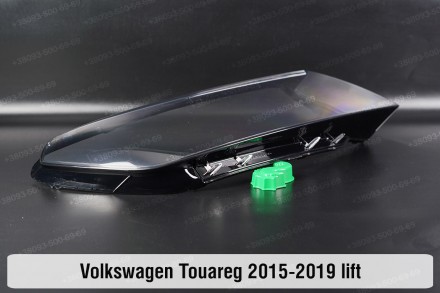 Стекло на фару VW Volkswagen Touareg (2014-2018) II поколение рестайлинг правое.. . фото 6