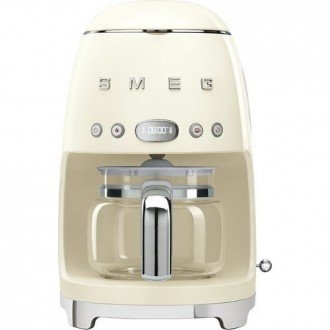 Кофеварка SMEG DCF 02 CREU оснащена резервуаром емкостью 1,4 литра и рассчитана . . фото 2