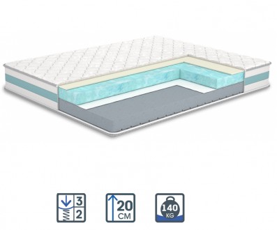 Матрас ортопедический Лайк Матролюкс 90х190. Киев. фото 1