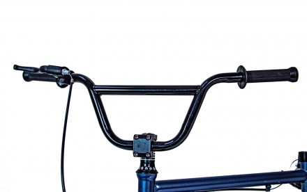 Трюковый велосипед 20 "JXC BMX". Черный с синимТрюковый велосипед "JXC BMX" стан. . фото 4
