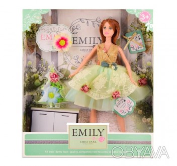 Кукла "Emily" с аксессуарами, размер куклы-29 см.  Кукла - лучший подарок для лю. . фото 1