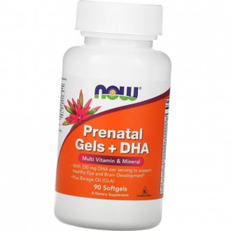 
NOW Prenatal Gels + DHA 90 softgels
✅Только оригинальная продукция, отправка в . . фото 2