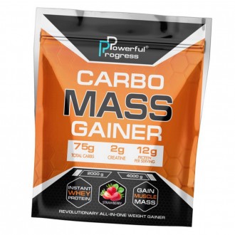 Высокоуглеводный гейнер для набора массы Powerful Progress Carbo Mass Gainer 4 к. Київ. фото 1 Высокоуглеводный гейнер для набора массы Powerful Progress Carbo Mass Gainer 4 к. Київ. фото 1