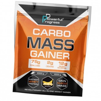 Высокоуглеводный гейнер для набора массы Powerful Progress Carbo Mass Gainer 2 к. Київ. фото 1 Высокоуглеводный гейнер для набора массы Powerful Progress Carbo Mass Gainer 2 к. Київ. фото 1