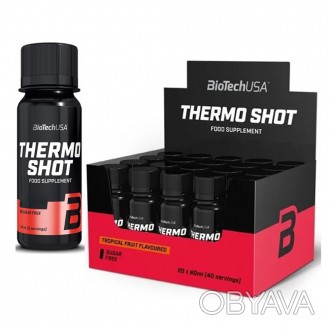 Мощный жиросжигатель для быстрого снижения веса BioTech Thermo Shot 20*60 мл