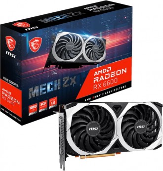 MSI Radeon RX 6600 MECH 2X 8G - долгожданное расширение линейки видеокарт с чипа. . фото 4