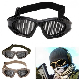 Защитные очки сетчатые для страйкбола и пейнтбола!
Сетчатые очки для военно-такт. . фото 2