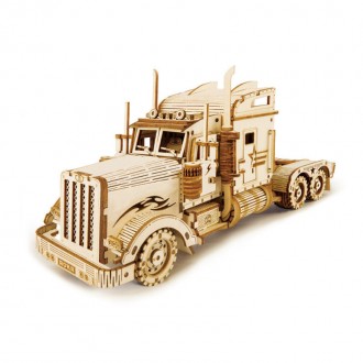 3D конструктор Robotime MC502 American truck деревянный. Запорожье. фото 1 3D конструктор Robotime MC502 American truck деревянный. Запорожье. фото 1