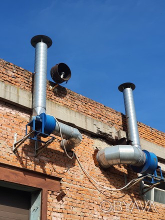 Система витяжної вентиляції для зварювального та іншого виробництва з необхідніс. . фото 1