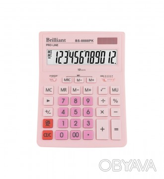 Калькулятор BS-8888PK 12р., 2-живл. // Работаем с 2011 годаБлагодаря большому оп. . фото 1