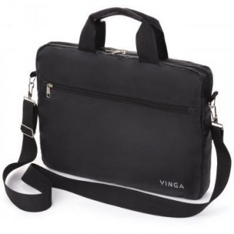 Сумка для ноутбука 14" Vinga - это удобная сумка для ноутбука с диагональю экран. . фото 2