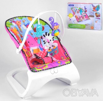 Детский музыкальный шезлонг-стульчик - универсальное и полезное устройство для к. . фото 1