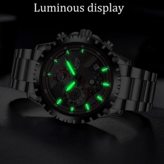Lige –бренд мужских наручный часов стандарта ICO:9001. Часы имеют стильный дизай. . фото 7
