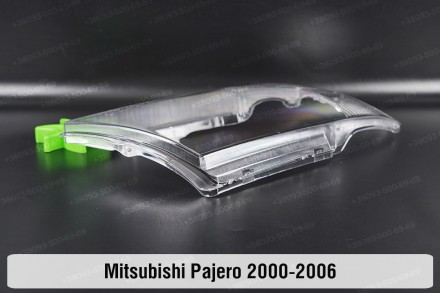 Скло на фару Mitsubishi Pajero 3 V73 (1999-2006) III покоління праве.У наявності. . фото 7