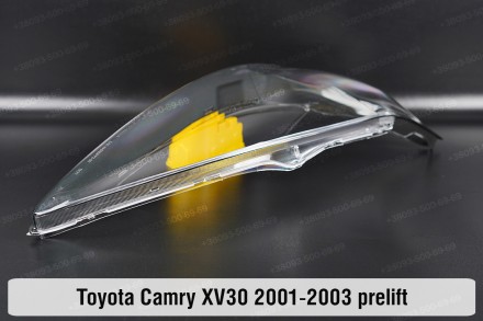 Стекло на фару Toyota Camry XV30 (2001-2004) V поколение дорестайлинг правое.В н. . фото 8