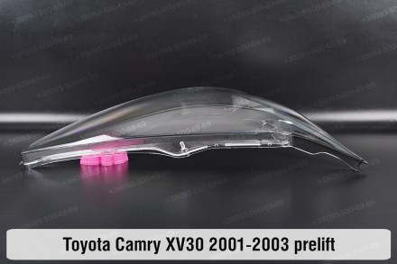 Стекло на фару Toyota Camry XV30 (2001-2004) V поколение дорестайлинг правое.В н. . фото 5