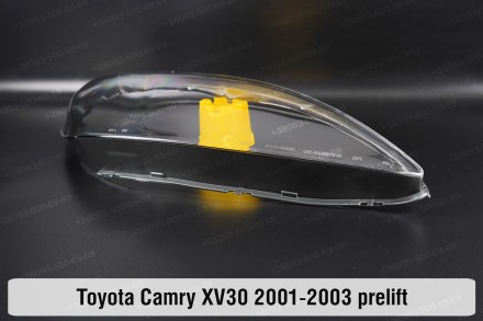 Стекло на фару Toyota Camry XV30 (2001-2004) V поколение дорестайлинг правое.В н. . фото 4