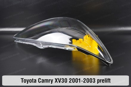 Стекло на фару Toyota Camry XV30 (2001-2004) V поколение дорестайлинг правое.В н. . фото 6