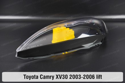 Стекло на фару Toyota Camry XV30 35 (2004-2006) V поколение рестайлинг левое.В н. . фото 7