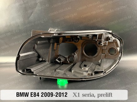 Новый корпус фары BMW X1 E84 Xenon (2009-2012) I поколение дорестайлинг левый.
В. . фото 2