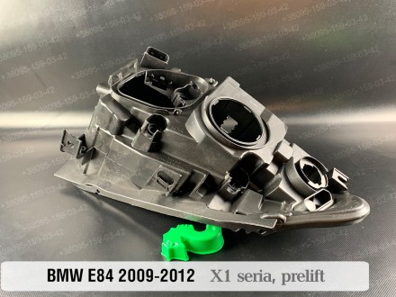 Новый корпус фары BMW X1 E84 Xenon (2009-2012) I поколение дорестайлинг левый.
В. . фото 6