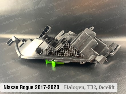Новий корпус фари Nissan Rogue T32 Halogen (2017-2021) II покоління рестайлінг п. . фото 7