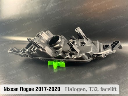 Новий корпус фари Nissan Rogue T32 Halogen (2017-2021) II покоління рестайлінг п. . фото 4