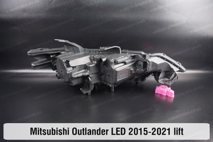 Новый корпус фары Mitsubishi Outlander 3 LED (2015-2022) III поколение 2 рестайл. . фото 9