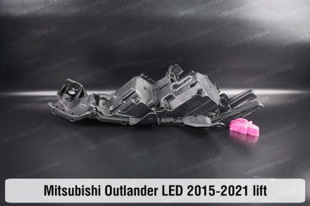 Новый корпус фары Mitsubishi Outlander 3 LED (2015-2022) III поколение 2 рестайл. . фото 3