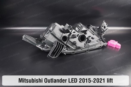 Новый корпус фары Mitsubishi Outlander 3 LED (2015-2022) III поколение 2 рестайл. . фото 8