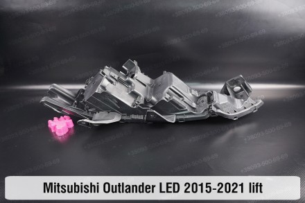 Новий корпус фари Mitsubishi Outlander 3 LED (2015-2022) III покоління 2 рестайл. . фото 4