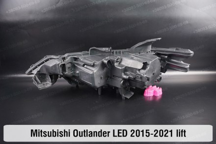 Новий корпус фари Mitsubishi Outlander 3 LED (2015-2022) III покоління 2 рестайл. . фото 8
