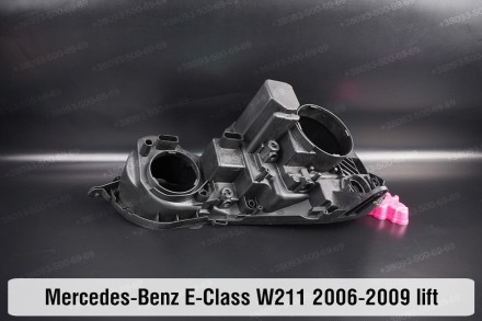 Новый корпус фары Mercedes-Benz E-Class W211 Xenon (2006-2009) рестайлинг левый.. . фото 7