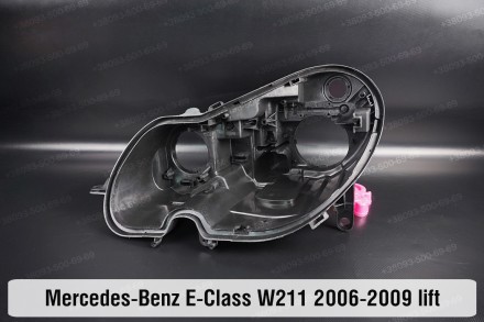 Новый корпус фары Mercedes-Benz E-Class W211 Xenon (2006-2009) рестайлинг левый.. . фото 2