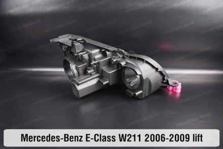 Новый корпус фары Mercedes-Benz E-Class W211 Xenon (2006-2009) рестайлинг левый.. . фото 4