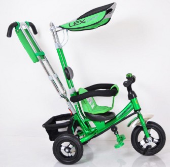 Lex-007 (10/8 AIR wheels) Green
Универсальный трехколесный велосипед от известно. . фото 4
