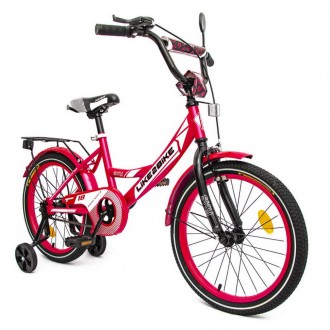 Велосипед детский Like2bike "Sky" 211804 колёса 18" рама сталь со звонком розовы. Сумы. фото 1 Велосипед детский Like2bike "Sky" 211804 колёса 18" рама сталь со звонком розовы. Сумы. фото 1