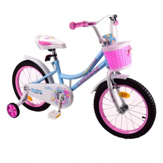Велосипед детский Like2bike "Jolly" 211812 колёса 18" рама сталь со звонком голу. Сумы. фото 1 Велосипед детский Like2bike "Jolly" 211812 колёса 18" рама сталь со звонком голу. Сумы. фото 1
