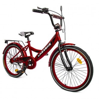 Велосипед детский Like2bike "Sky" 212001 колёса 20" рама сталь со звонком бордов. Сумы. фото 1 Велосипед детский Like2bike "Sky" 212001 колёса 20" рама сталь со звонком бордов. Сумы. фото 1