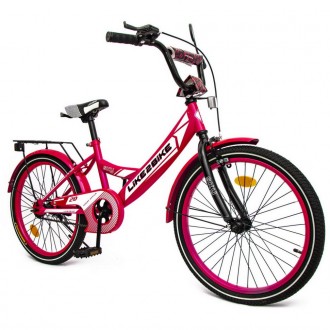 Велосипед детский Like2bike "Sky" 212004 колёса 20" рама сталь со звонком розовы. Сумы. фото 1 Велосипед детский Like2bike "Sky" 212004 колёса 20" рама сталь со звонком розовы. Сумы. фото 1