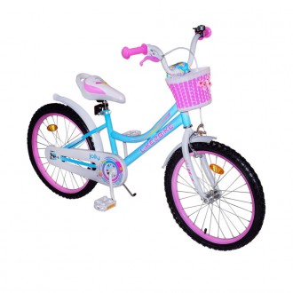 Велосипед детский Like2bike "Jolly" 212012 колёса 20" рама сталь со звонком голу. Сумы. фото 1 Велосипед детский Like2bike "Jolly" 212012 колёса 20" рама сталь со звонком голу. Сумы. фото 1