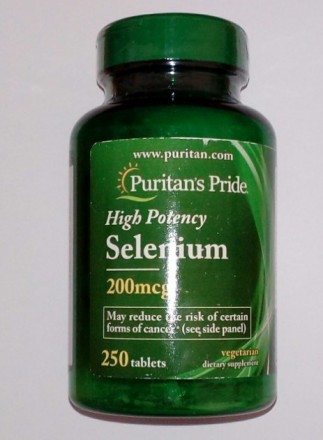 Селен Puritan's Pride Selenium 200 mcg 250 табл
✅Только оригинальная продукция, . . фото 7