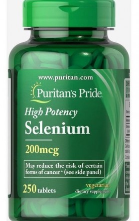 Селен Puritan's Pride Selenium 200 mcg 250 табл
✅Только оригинальная продукция, . . фото 4