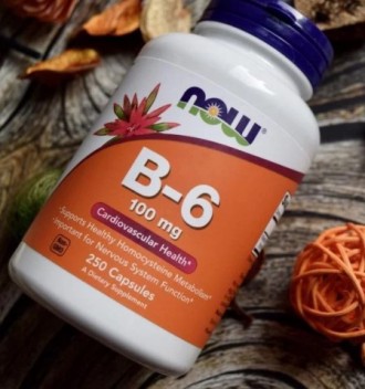 
Описание NOW B-6 100 мг 
Витамин B-6 от Now – это пищевая добавка для поддержан. . фото 5