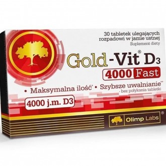 Описание OLIMP Gold-Vit D3 Fast 4000 j.m. 
Пищевая добавка, содержащая высокие д. . фото 4