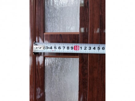 Дверь гармошка полуостеклённая метровая, межкомнатная дверь пластиковая
Полуосте. . фото 13